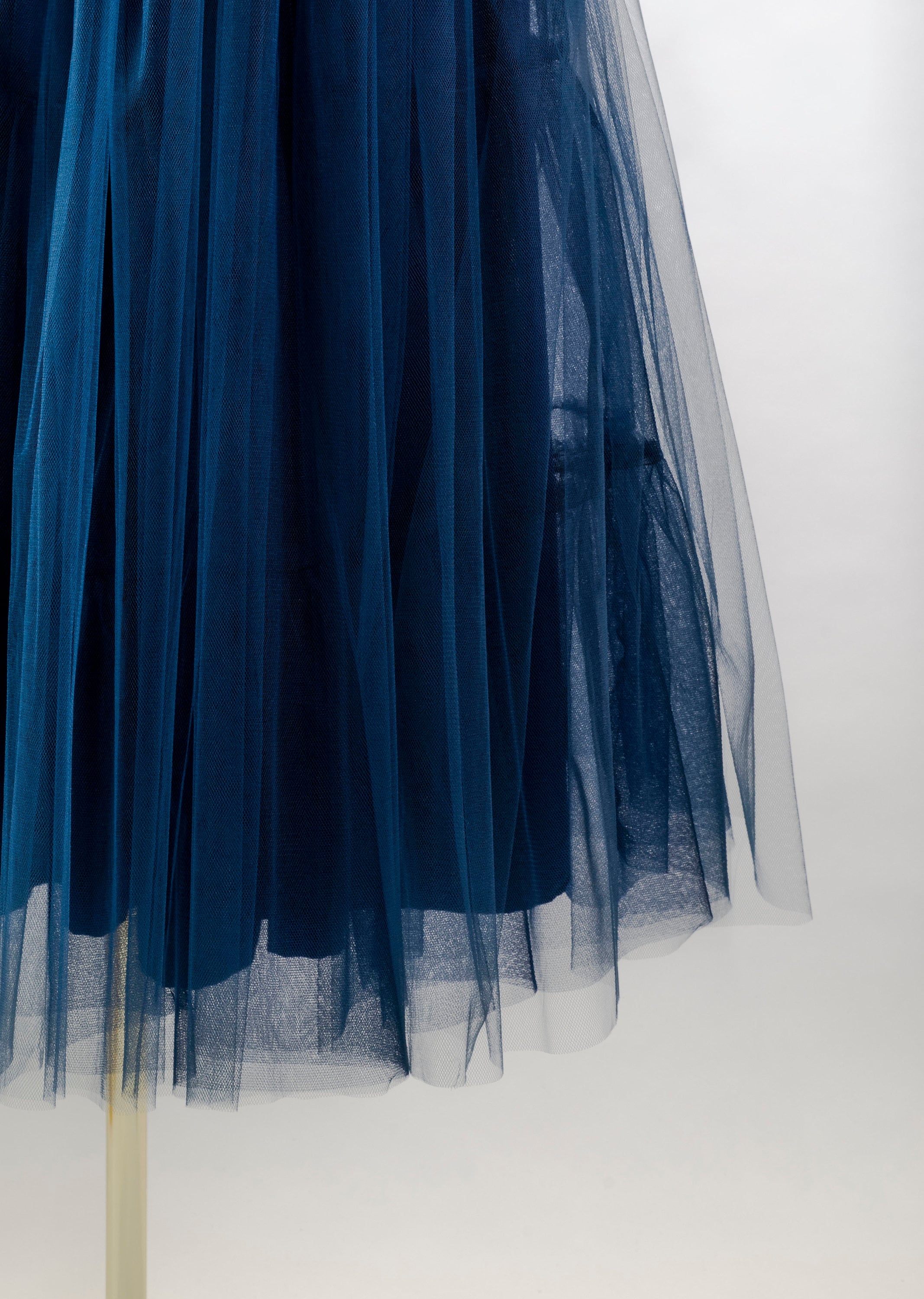 Navy Tulle Skirt Blue Net Skirt Bridesmaid Prom 1950s - Etsy UK