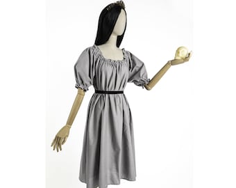 Cotton Chemise Dress,  Victorian Renaissance Pirate Gothic Vampire Larp Cottagecore Fantasycore *MTO*