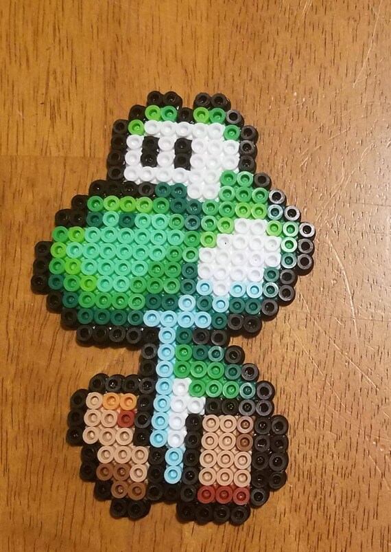 Baby Yoshi Perler Etsy