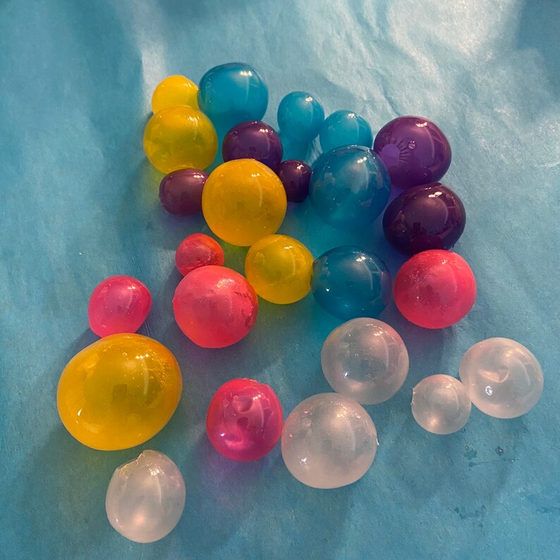Edible Gelatin Bubbles Set of 20 Etsy
