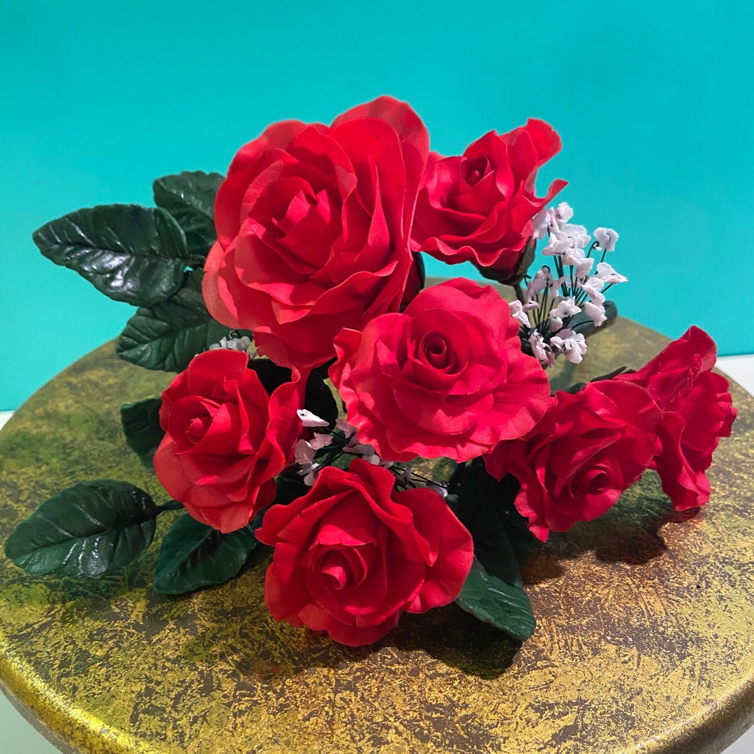Edible Red Rose Bouquet - Etsy