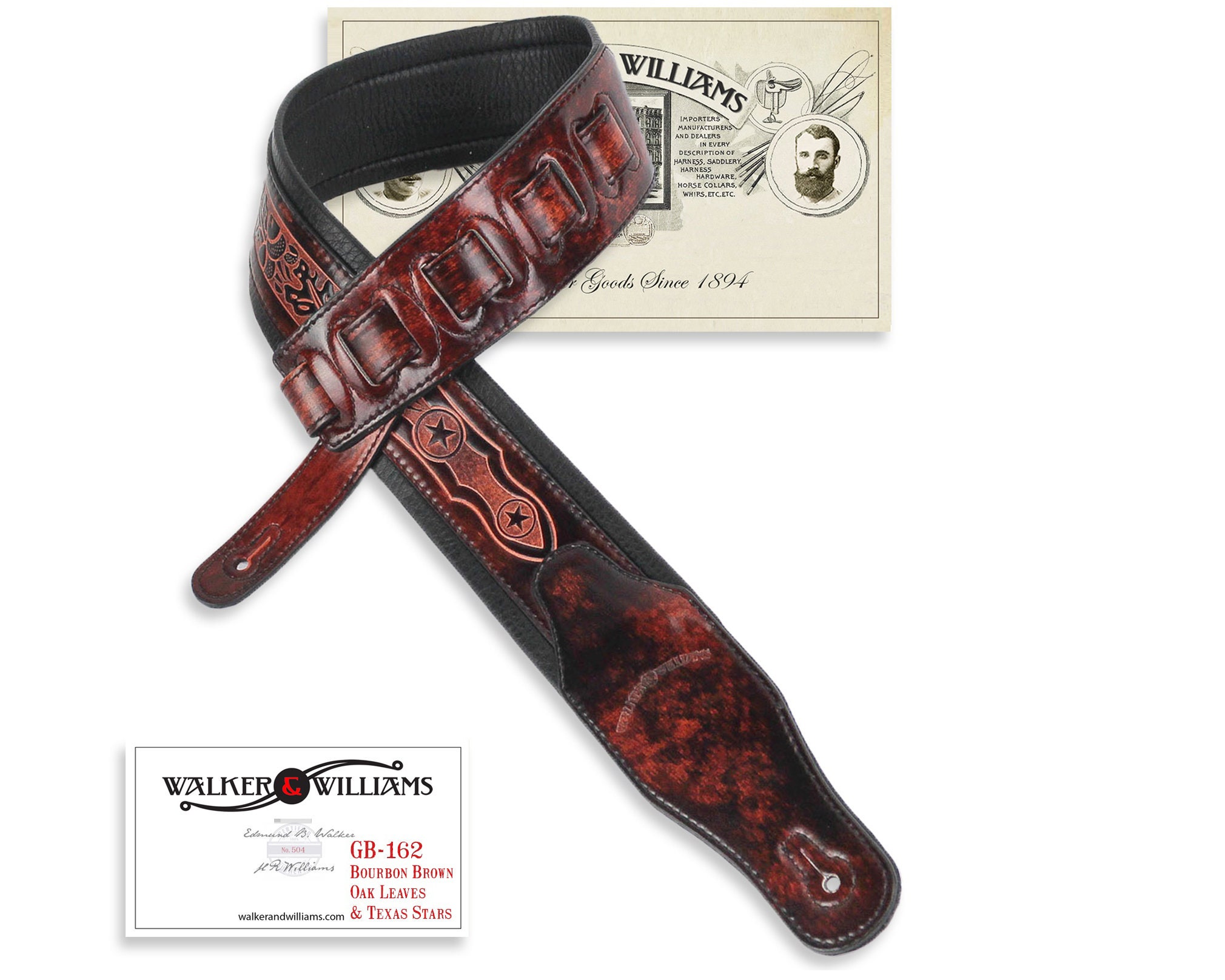 Guitar Padded Strap Musical Instruments Straps Walker Williams G