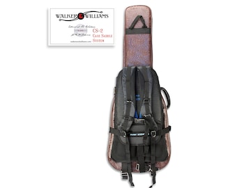 Walker And Williams CS-2 Case Saddle Guitar Case Backpack System