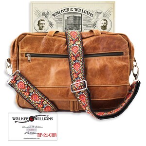 scarf decor striped strap shoulder bag