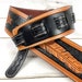 Cinturino In Pelle Walker & Williams LCT-21 – Fatto A Mano, Intaglio Aquila E Piuma, USA