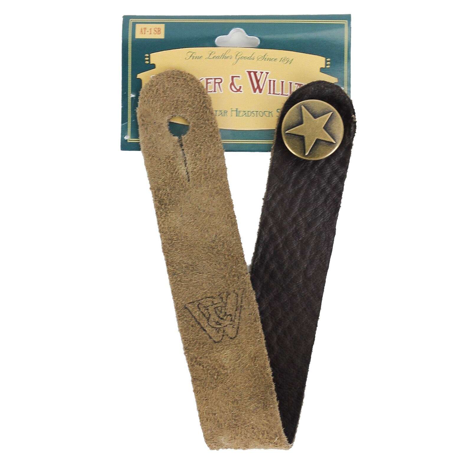 Suede Leather Acoustic Guitar Strap Button Headstock Adapter Etsy