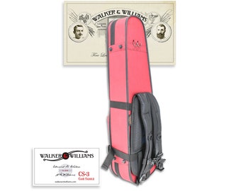 Walker And Williams CS-3 Case Saddle Mandolin, Ukulele & Violin Case Backpack System
