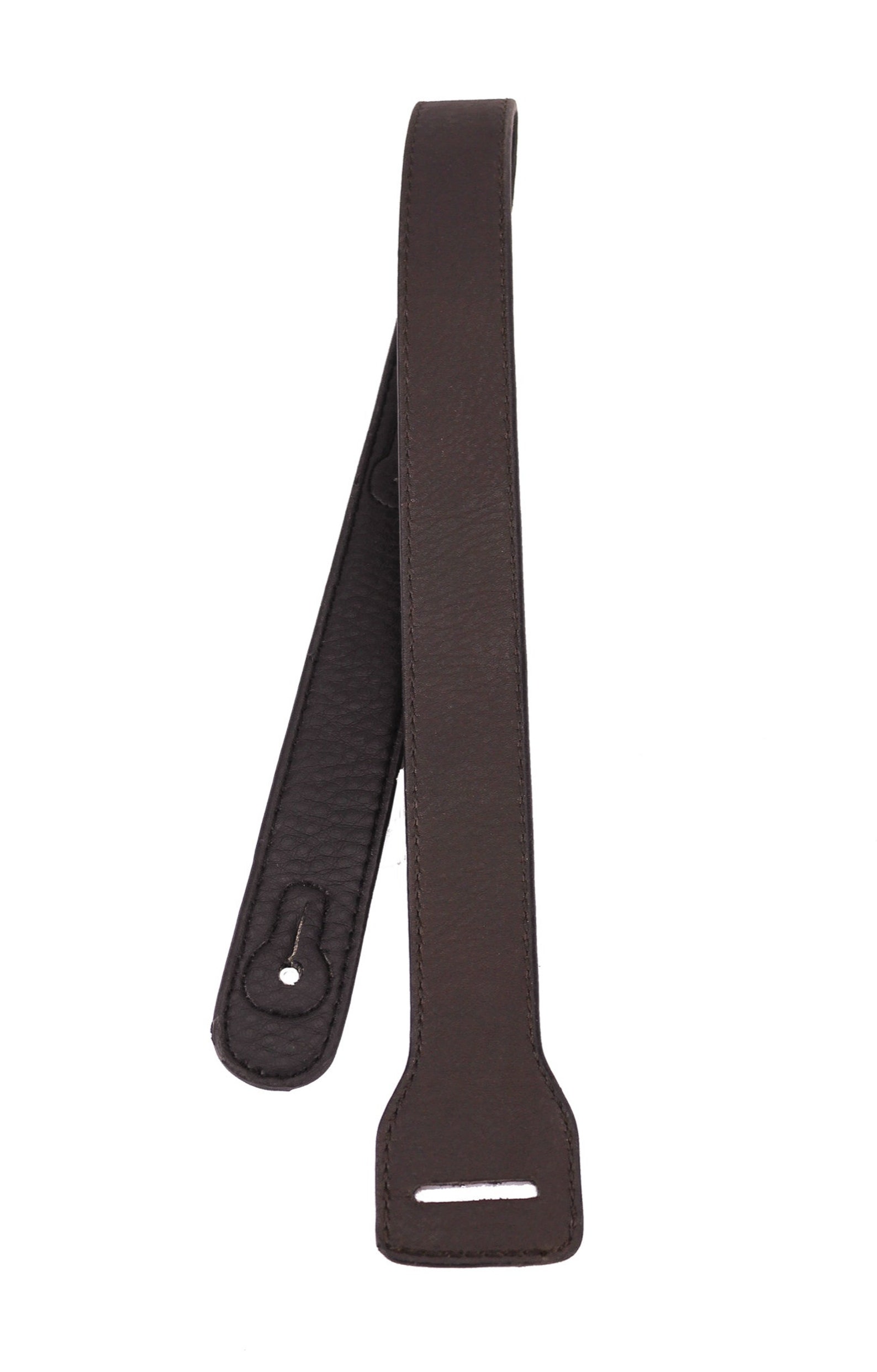 Dark Brown Leather Guitar Strap Extender Lengthens W&W Straps Etsy