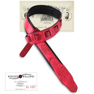 Original Club Replacement Top Handle and Leather Short Strap in Cherry Red  Color Leather