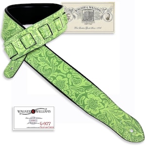 【COLOR iN ID】Dami Strap Long Walker SF-08 Metallic Bronze Alligator Pattern Strap with Gator