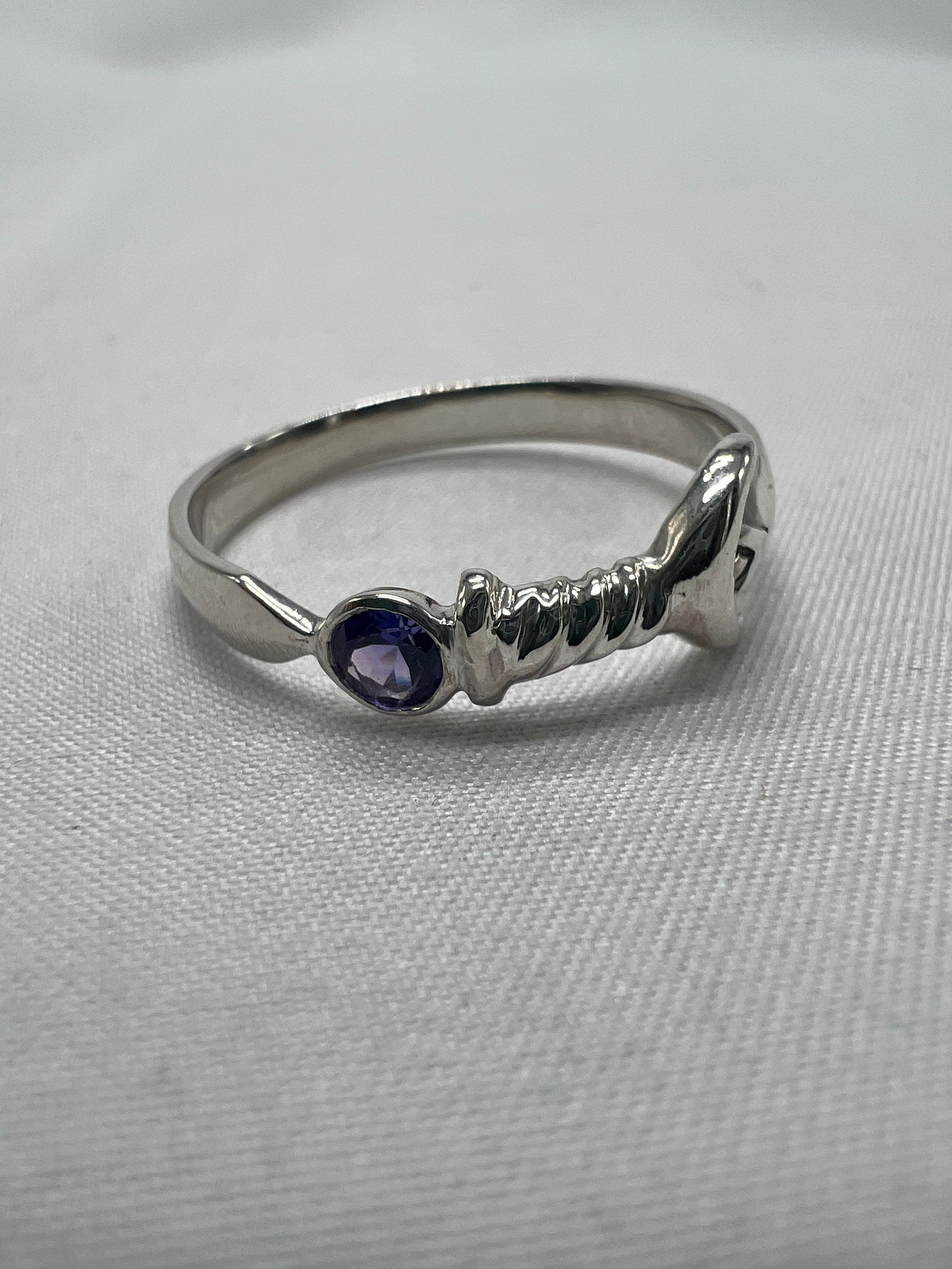 新作からSALEアイテム等お得な商品満載 Sterling Silver .925 Sword Ring W/ Gemstones - Etsy アクセサリー