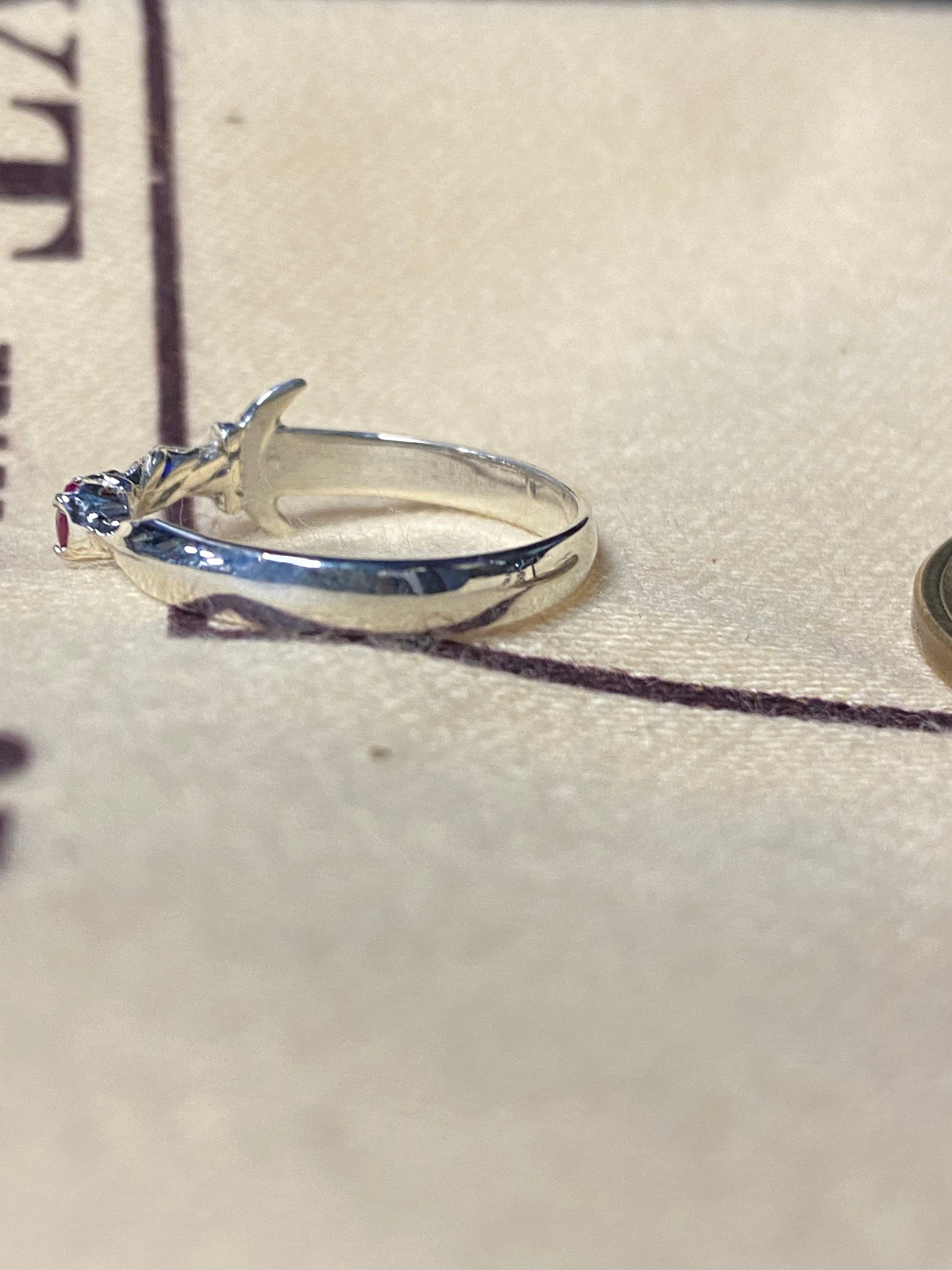 超可爱 .925 Silver Sterling Sword Etsy - Gemstones W/ Ring アクセサリー