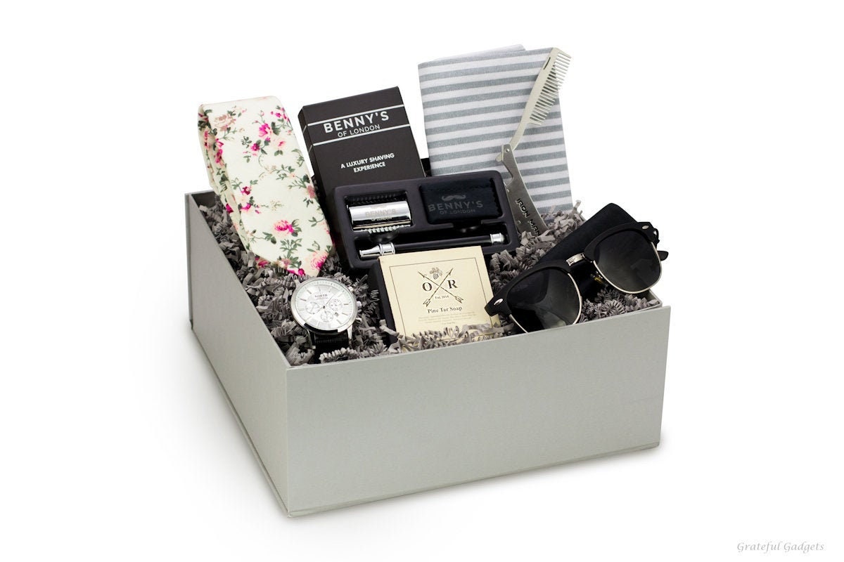 Men's Gift Box Complete Men's Gift Set Shave Kit - Etsy Ireland