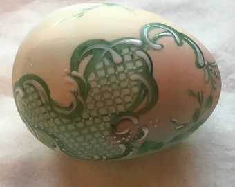 A variety of Handpainted eggs