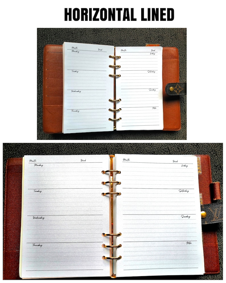 Louis Vuitton Planner Refill 2022