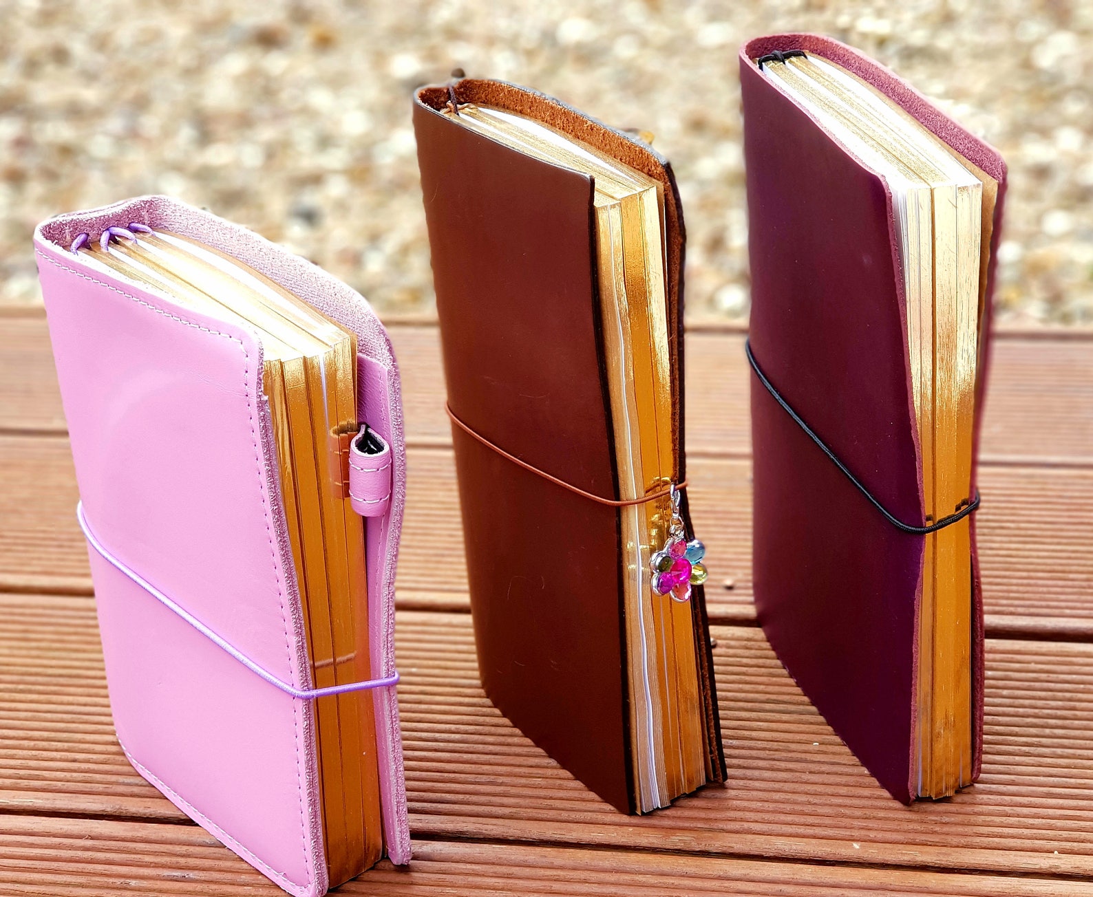 TRAVELERS NOTEBOOK INSERTS Gold Edge B6 A5 Standard Blank - Etsy