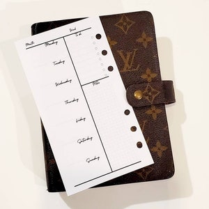 Louis Vuitton Ring Agenda PM Monogram Canvas – l'Étoile de Saint