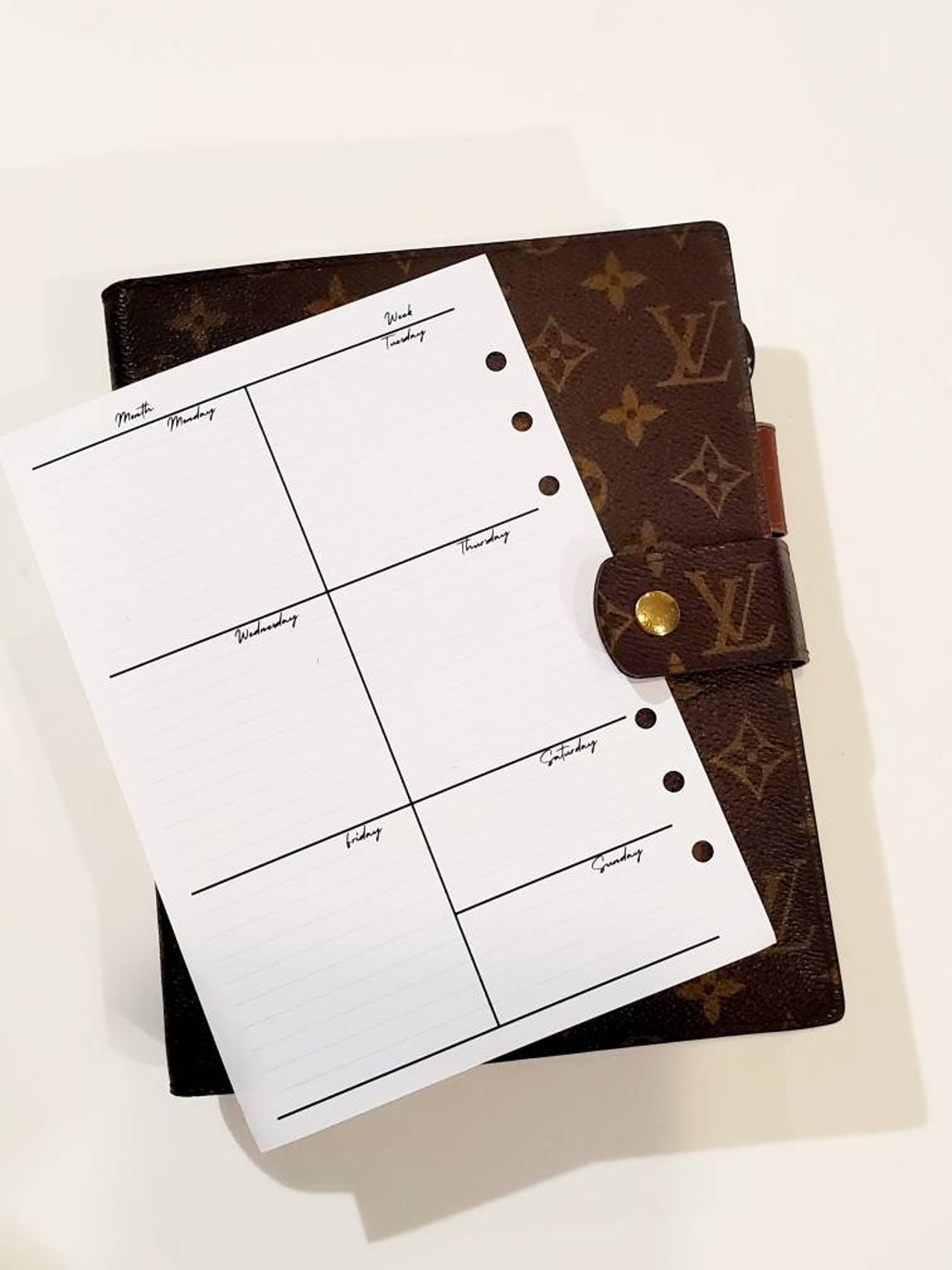 Small Functional Daily Agenda Refill - Art of Living - Louis Vuitton
