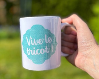 Mug en céramique pour tricoteurs 340 mL