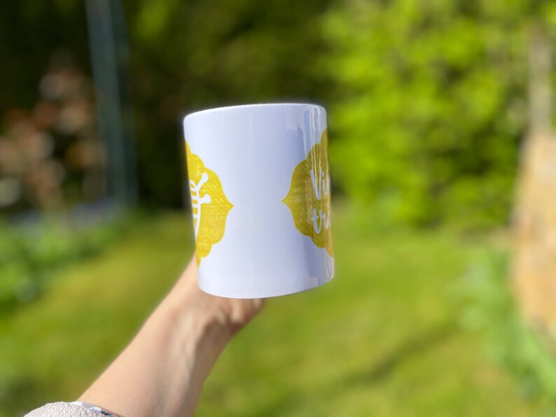 Mug en céramique tricot 340 mL image 3