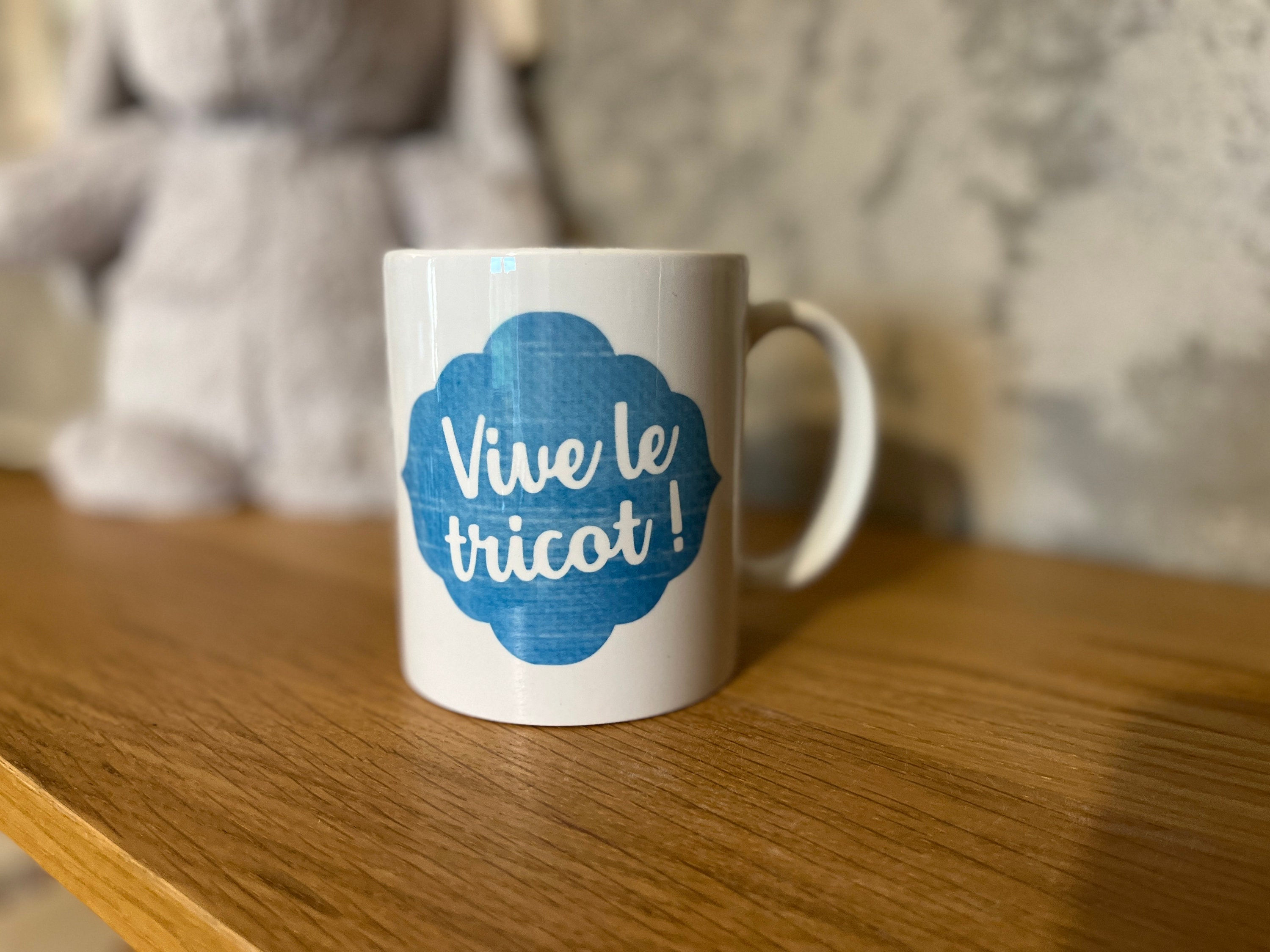 Mug en Céramique Tricot 340 Ml