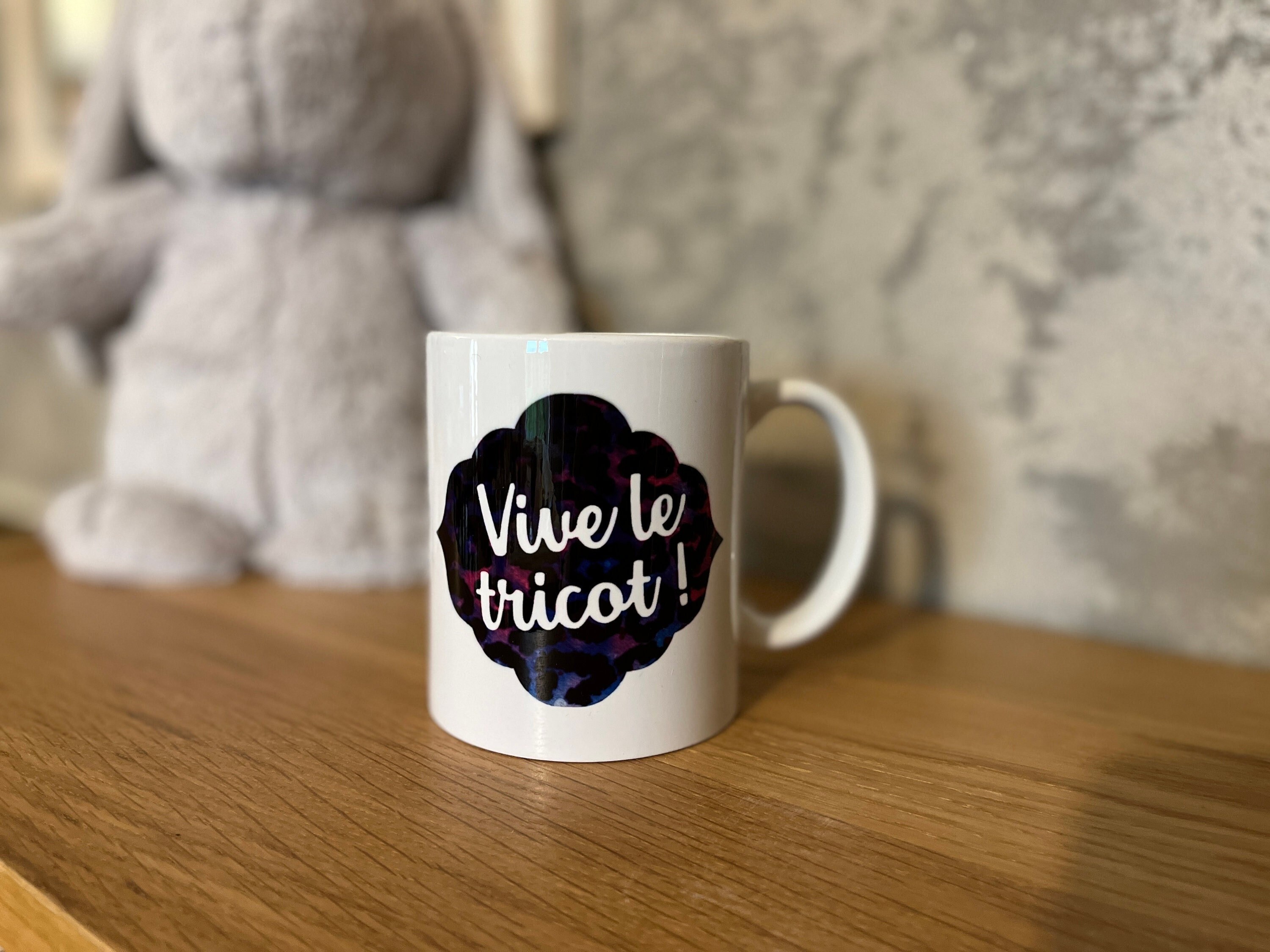 Mug en Céramique Tricot 340 Ml