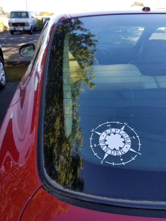 Born to Wander Decal Wander Outdoors Sticker Laptop Sticker Car Decal