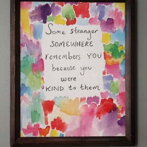 Kind Poster