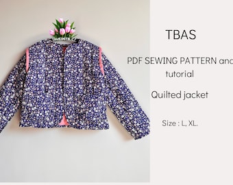 PDF Sewing pattern quilted jacket