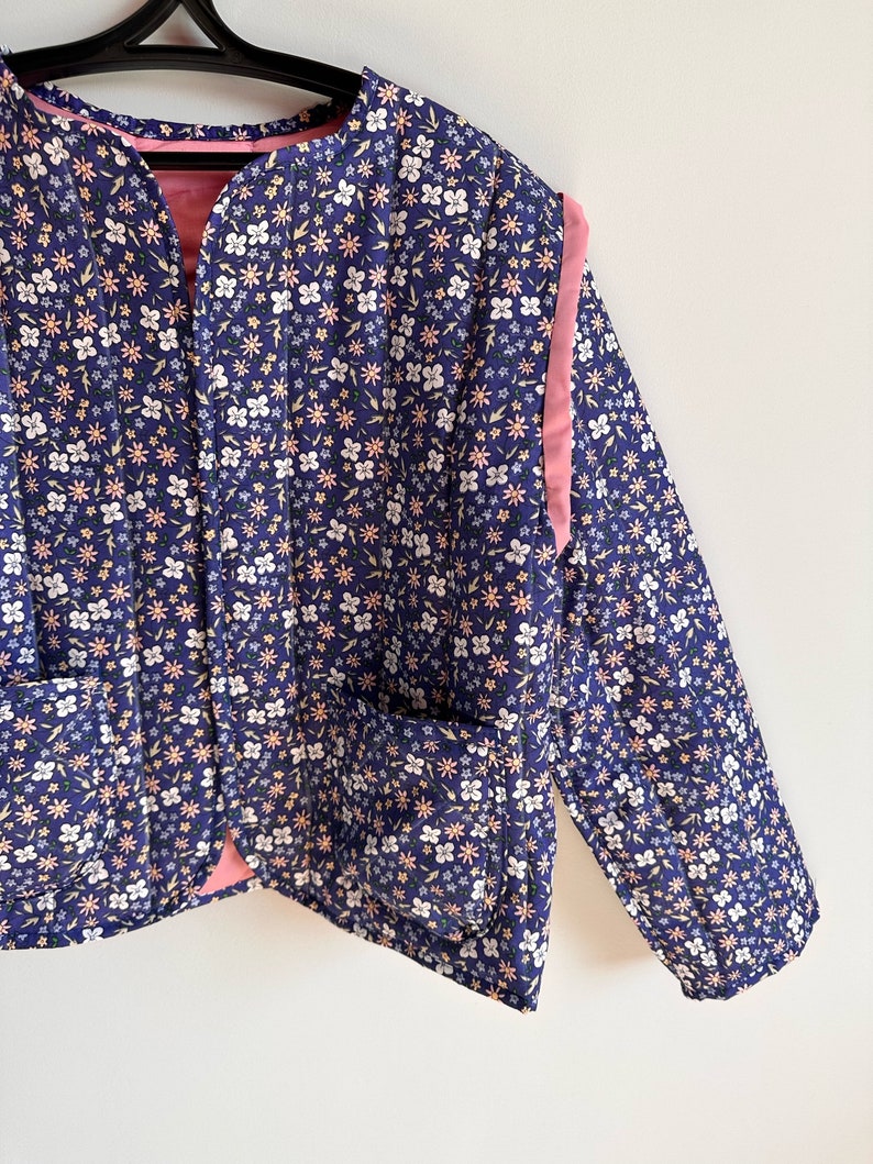 PDF Sewing Pattern Quilted Jacket Etsy