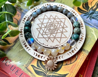 Beaded Bracelets, Beaded Bracelets for women, Beaded Bracelets with Charms, Gemstone Bracelets Beaded, Crystal Healing Bracelet