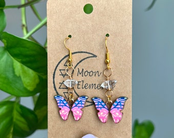 Butterfly Earrings, Butterfly Earrings Dangle, Butterfly Earrings Gold, Butterfly Jewelry, Butterfly Jewelry for Women, Butterfly Charms