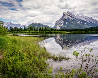 Vermillion Lakes Fine Art Photography Print