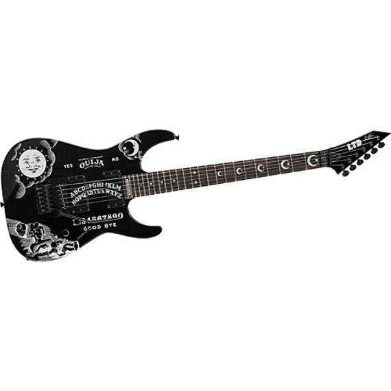 Metallica Hammett Ouija Guitar T Shirt Imprim/é Officiel Musique Noir Small