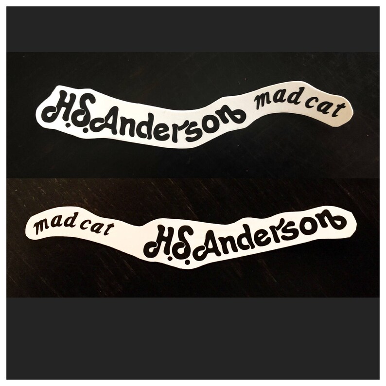 Hohner As Anderson Gatto Matto Paletta Waterslide Decal Logo Etsy