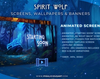 Spirit Wolf Screen