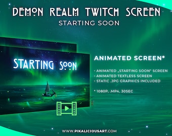 Demon Realm - Starting Soon Screen