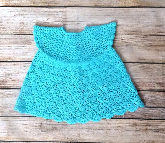 light blue frock dress