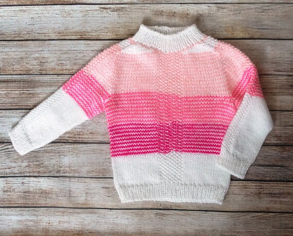 baby girl knitted jumper