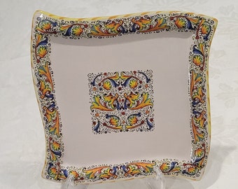 Lot De 3 Bols Ronds Meridiana Ceramiche - Salade/Pâtes - Fait Main Italie - VINTAGE
