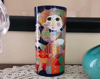9x8 Rosenthal Studio Line Bjorn Wiinblad 1001 Nights Vase
