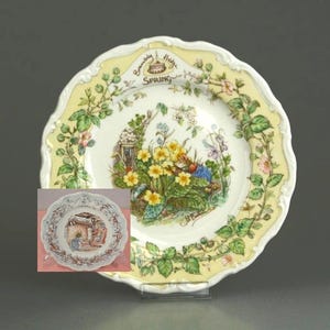 Brambly Hedge Plate - Etsy