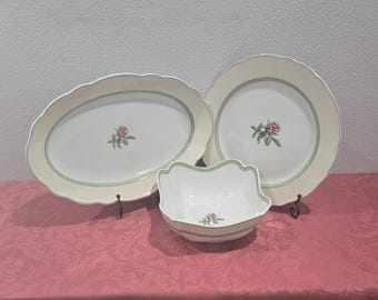 Wedgwood English Cottage Rose China: Serving Pieces - Discontinued Pattern