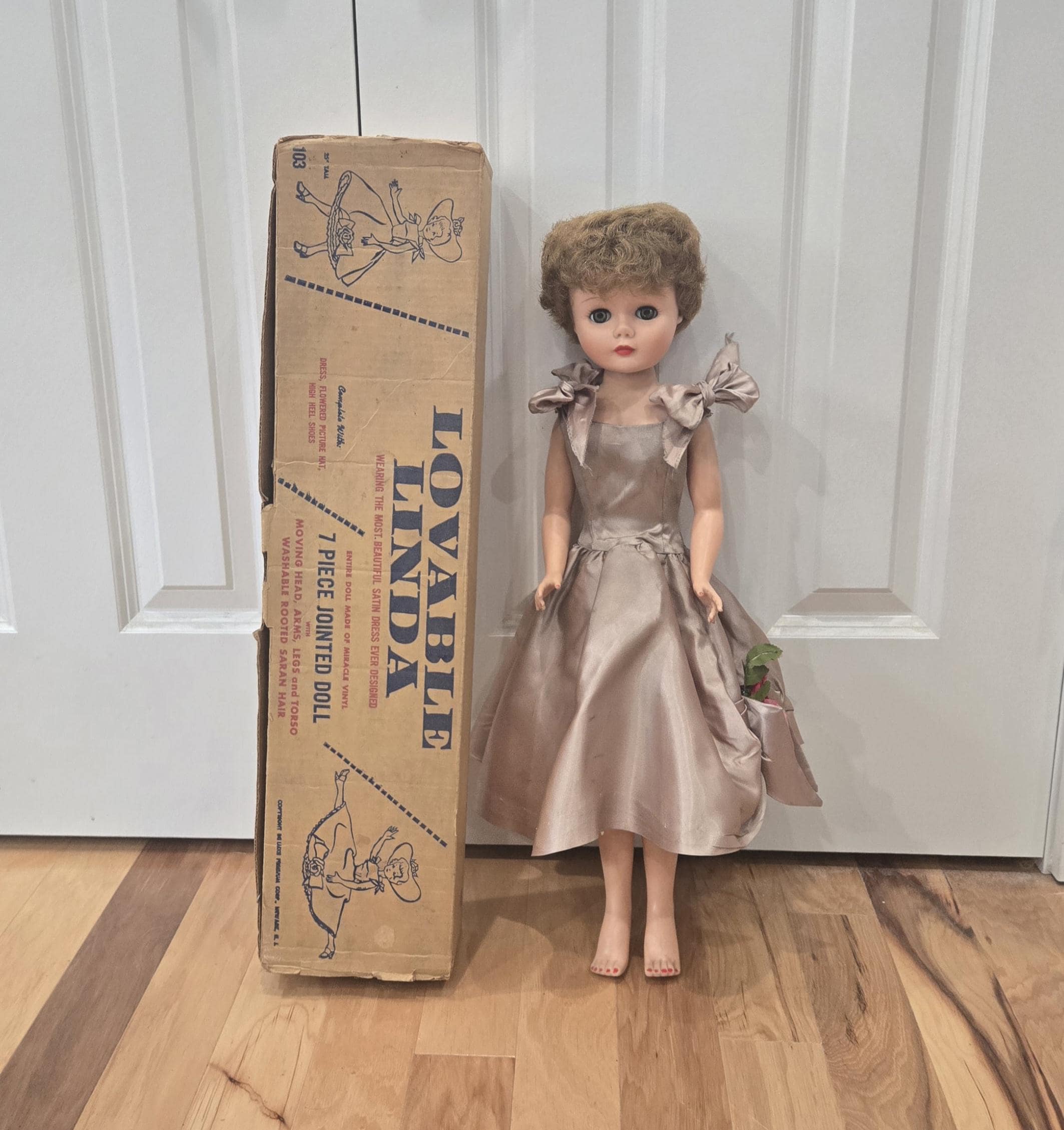 1950s High Heel Fashion Doll, Lovable Linda, Original Box - Etsy