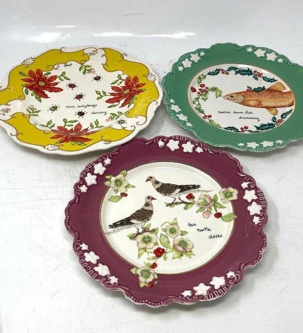 アンソロポロジー★プレート２枚★NatureTable　Lou Rota Lou Rota Mother Nature Dessert Plate | AnthroHome