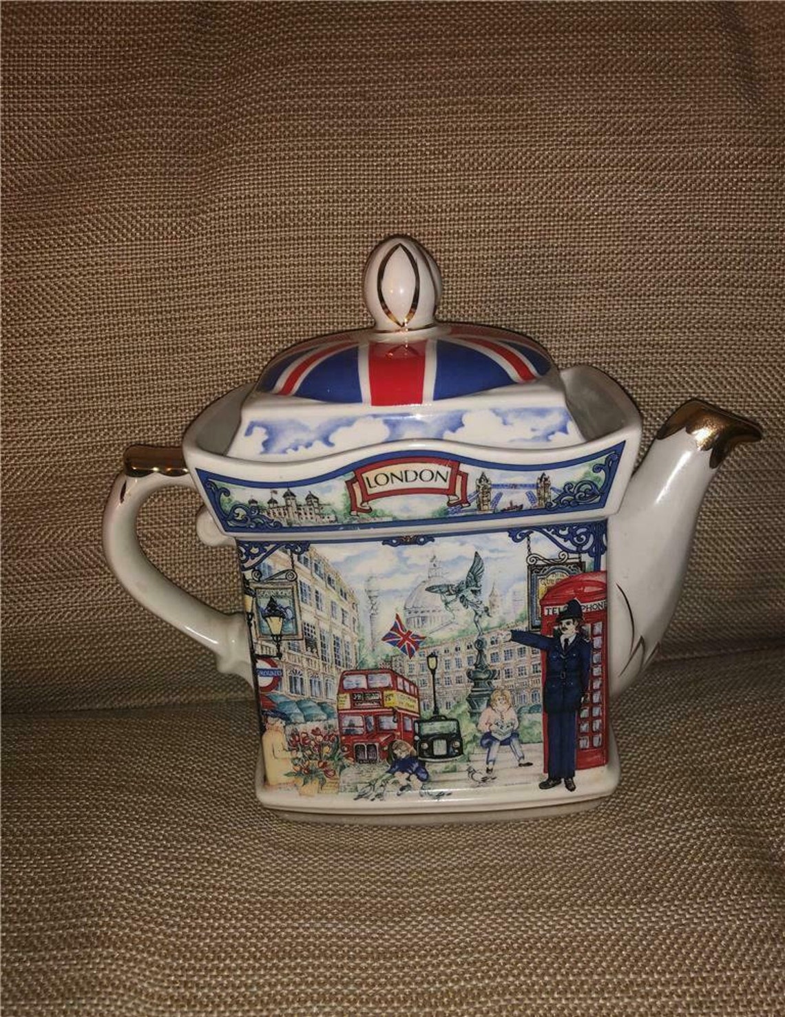 Vintage Sadler Square London Heritage Teapot w/ Etsy