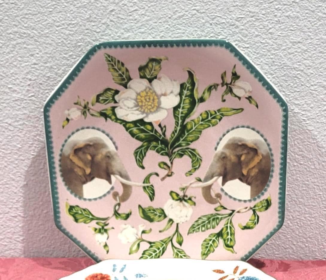 アンソロポロジー★プレート２枚★NatureTable　Lou Rota Lou Rota Mother Nature Dessert Plate | AnthroHome