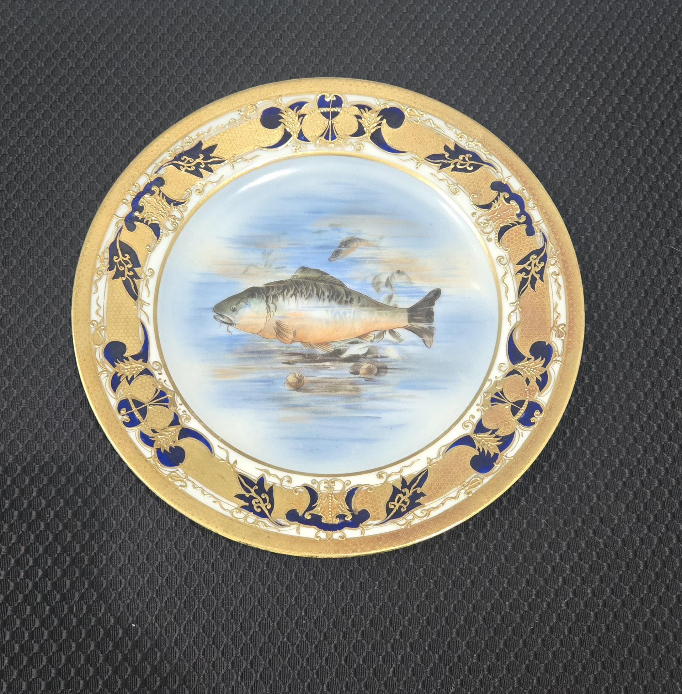 Noritake 飾り皿 魚柄 珊瑚 壁掛け プレート Noritake Fish - Etsy