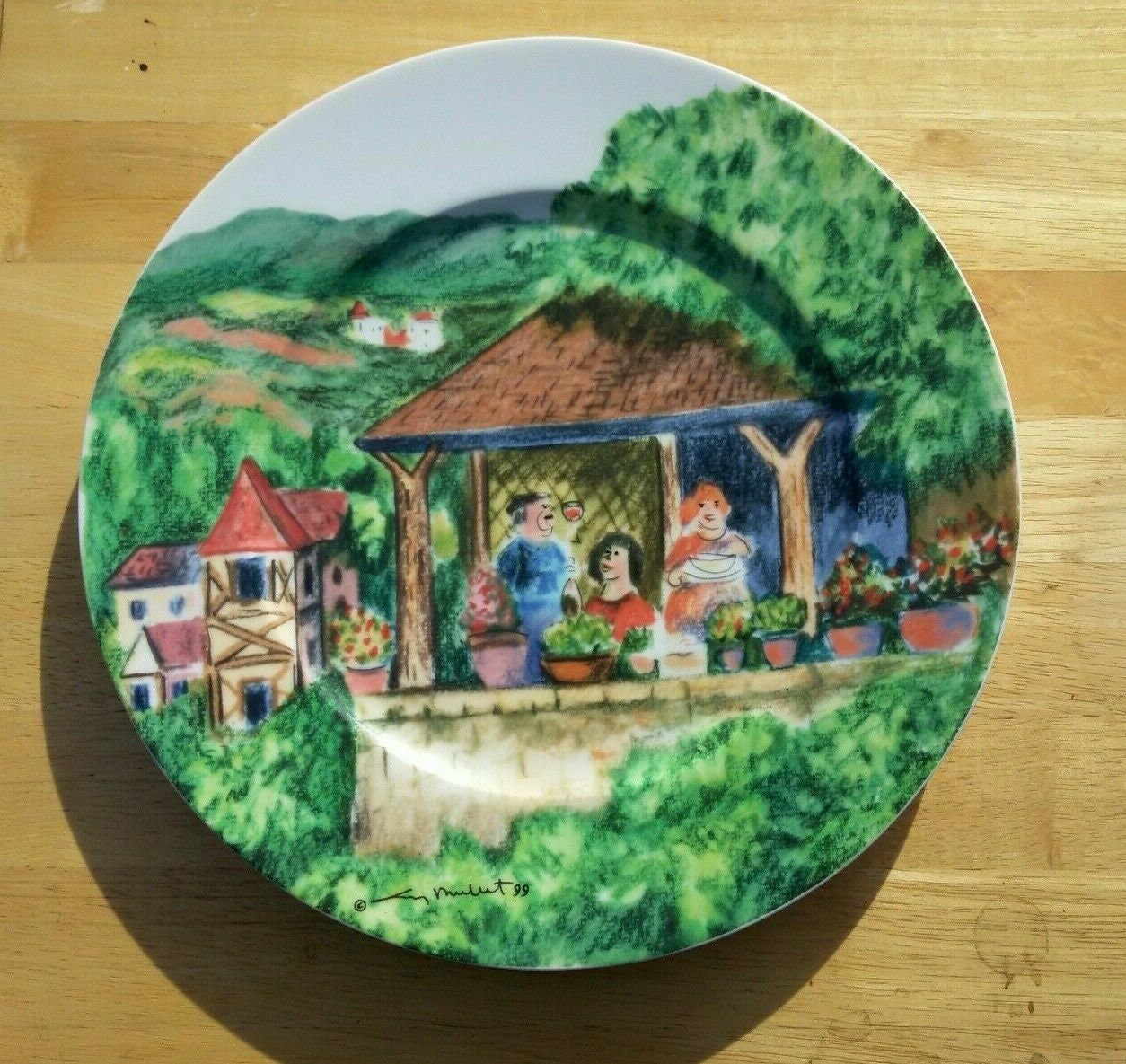 Guy Buffet Dinner Plates CHOICE 10 7/8 Perigord Etsy