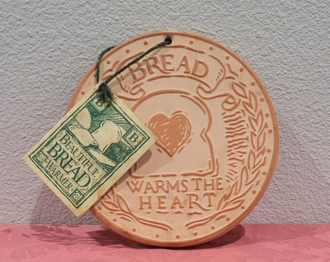 Hill Design Terra Cotta 5 3/4 Bread Warmer Stone New With Tag Great for